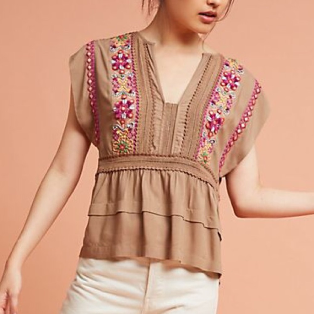 Anthroplogie Sedona Blouse